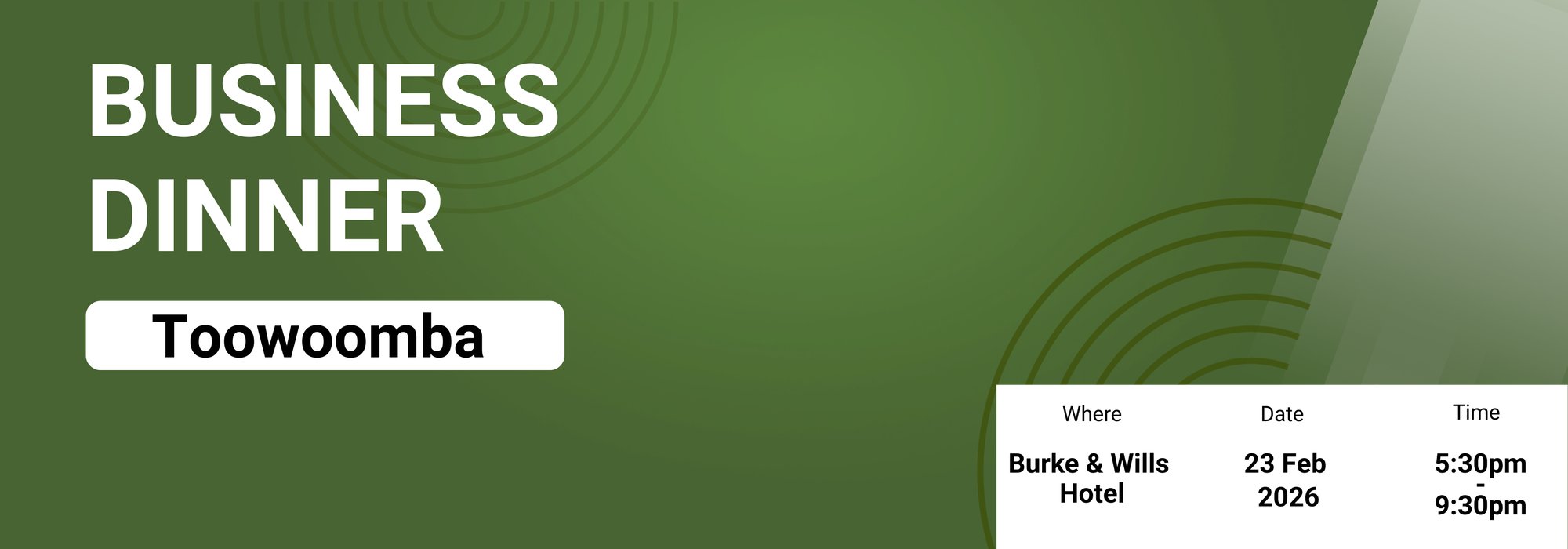 Business Dinner - Tba-1