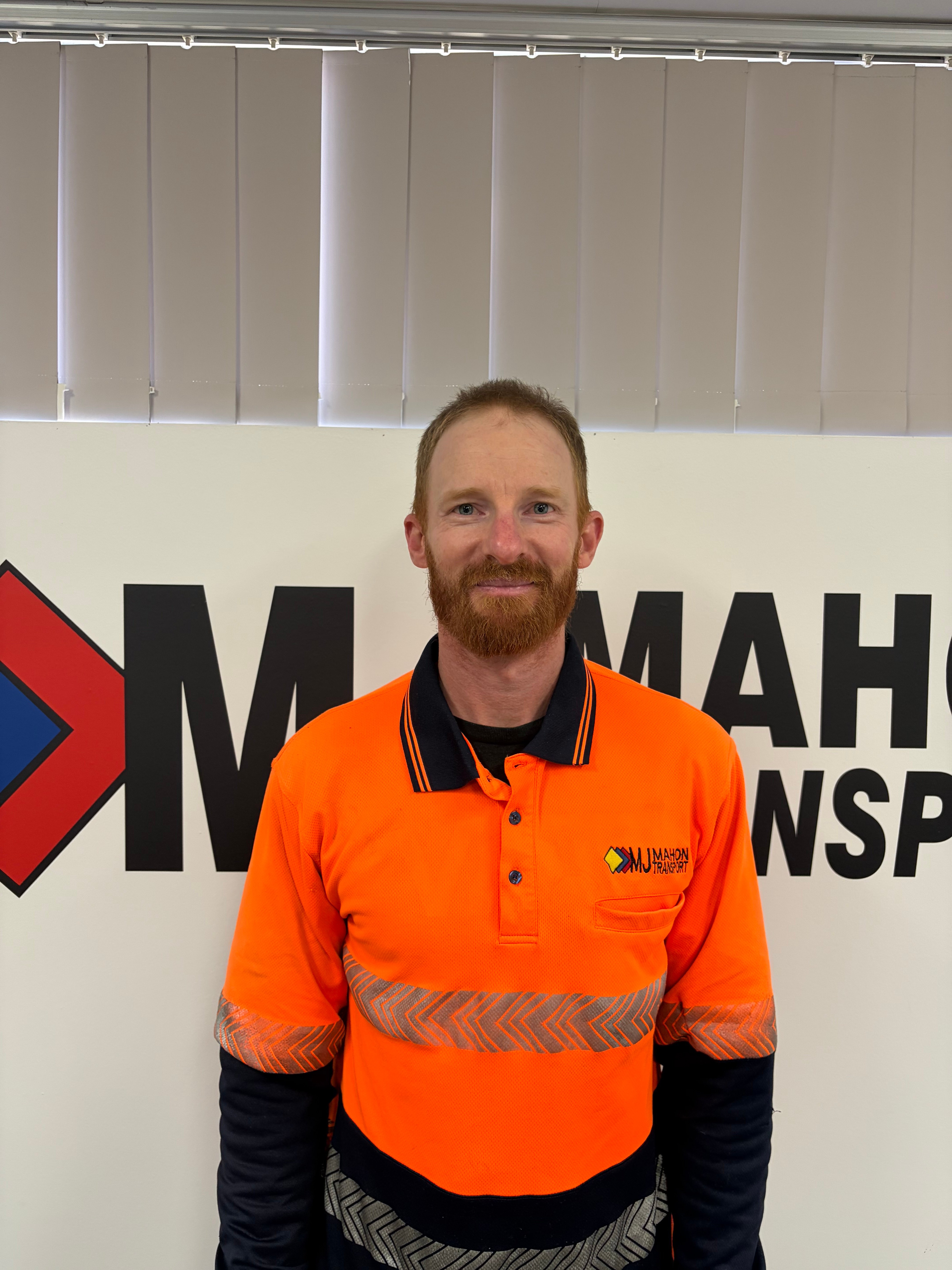 John Olssen MJ Mahon Transport Truck Driver