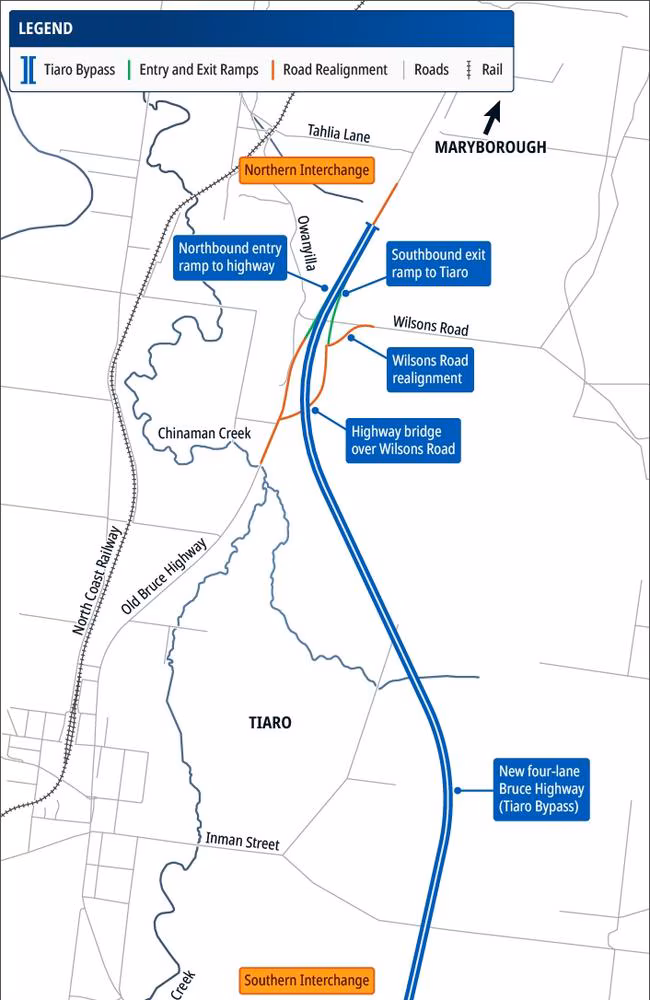 Tiaro design map